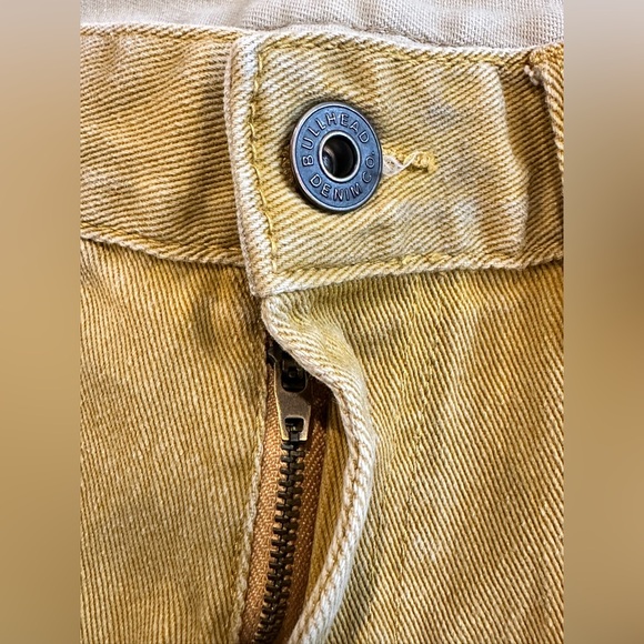 Bullhead Dillon Skinny Men’s Mustard Yellow Jeans, Size 32x30 - 99% Cotton - Picture 5 of 8